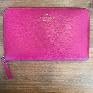 Oversized Kate Spade Pink Wallet